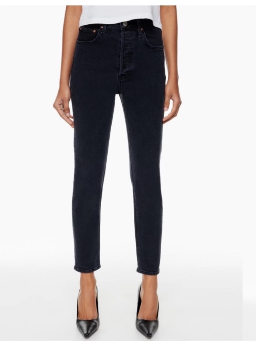 Denim Forum The Yoko High Rise Slim